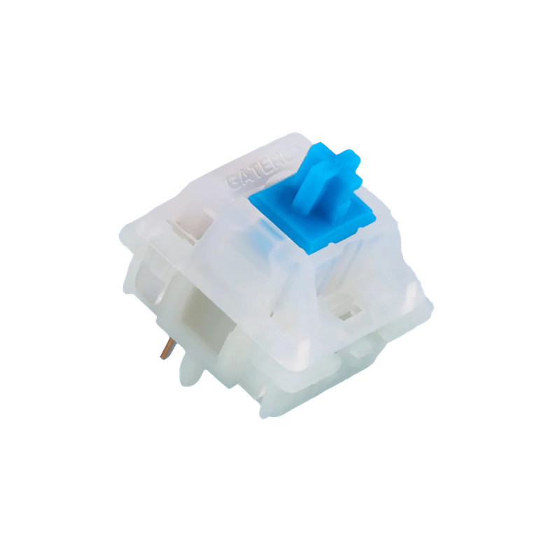 Gateron Milky Housing Switches - Blue - 10 Pieces - مكبس لوحة مفاتيح